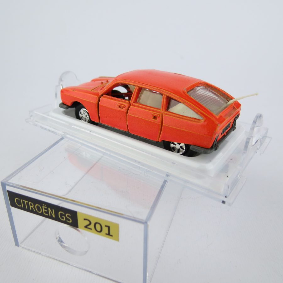 Citroën GS Majorette Vintage - Rose, échelle 1/65 - Fabriquée En France